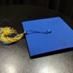 Graduation cap from St. Louis exhibit